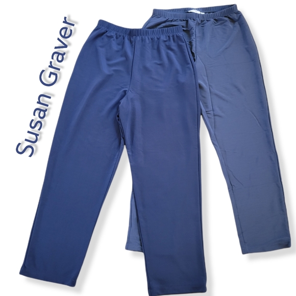 Susan Graver Pants - BOGO NWOT Susan Graver Essentiald Lustra Knit Pants